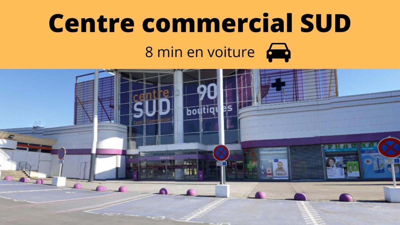 Le Mans - Au Calme - Stationnement Facile - Proche Centre Ville Et Gare Dış mekan fotoğraf