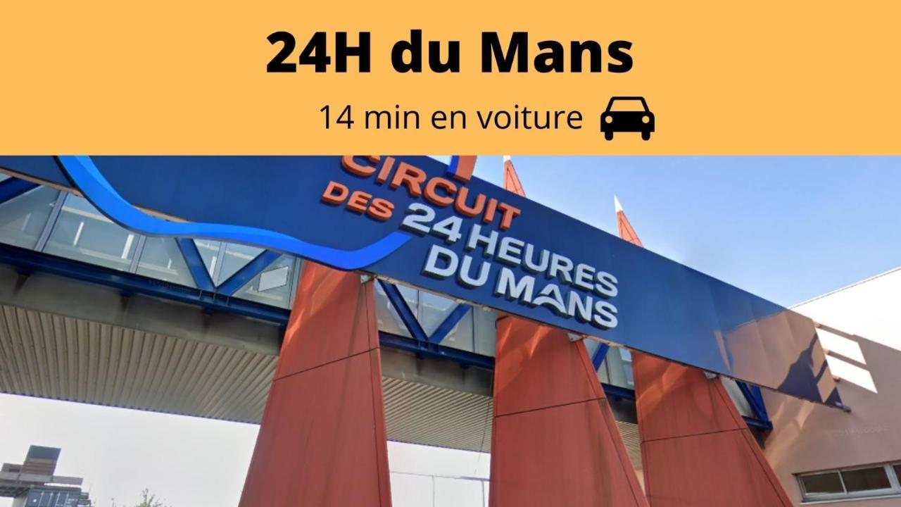 Le Mans - Au Calme - Stationnement Facile - Proche Centre Ville Et Gare Dış mekan fotoğraf